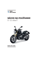 BMW R12 nineT - Navod na pouzivanie SK 2023 